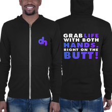 dammit2hell Logo Unisex Zip Hoodie