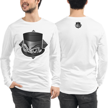 Top Hat Triblend Unisex Long Sleeve Tee