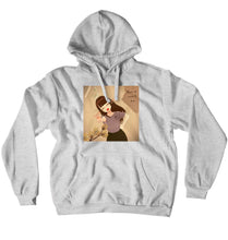 Retro beige hoodie