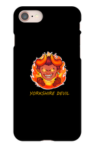 Devil Yellow iPhone Cases