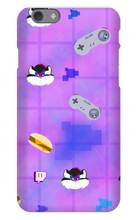 SNES and Burgers iPhone Phone Cases