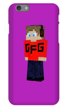 Gaming For Greatness Minecraft Skin iPhone Case