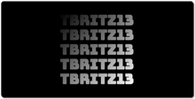 tbritz13 XXL Gaming Mousepad