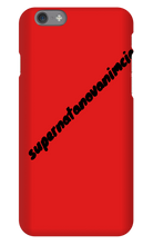 supernatanovanimcie iPhone Phone Cases