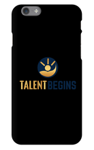 Talent Begins iPhone Case