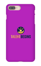 Talent Begins iPhone Case