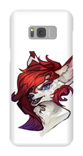 Crimson Bust Samsung Phone Case (Art by Siqueira)