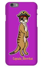 captain_meerkat iPhone Phone Cases