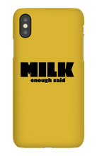 Milk iPhone Phone Cases