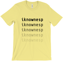 Camiseta IknownESP // sólo letra