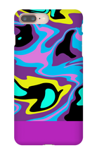 80's swirl iPhone Phone Cases