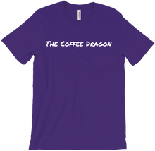 The Coffee Dragon text dark colors T-Shirts