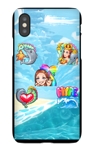 h2oQueen Beach Emotes iPhone Phone Cases