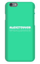 alexitovv09 iPhone texto blanco