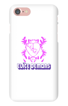 Elite Demons Twitch IPhone Case (Logo And Text)