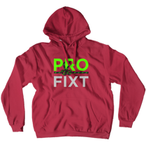Hoodies (No-Zip/Pullover) Green/white Logo