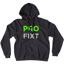 Hoodies (No-Zip/Pullover) Green/white Logo