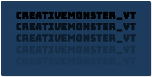 creativemonster_yt XXL Gaming Mousepad
