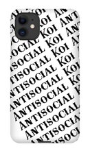 Antisocialkoi Iphone case