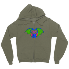 Bat Zip Up