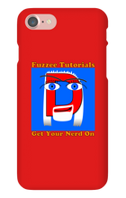 Fuzzee Tutorials Logo w/ Text iPhone Cases