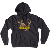Nockedup Brown Logo Hoodies (No-Zip/Pullover)