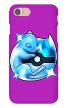 Shiny Mew on Shiny Master Ball Iphone Case