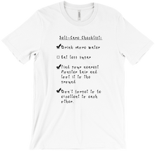 Self-Care Checklist T-Shirt