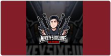 mikeysixgunsgaming XXL Gaming Mousepad