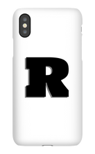 Ryan Syed iPhone Case Black Logo