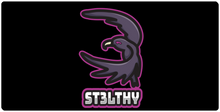 St3lthy XXL Gaming Mousepad Raven Design