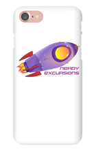 Nerdy Excursions Rocket iPhone Phone Cases
