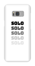 Fading Solo Text Samsung Phone Cases