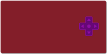 Purple D-Pad Gaming Mousepad