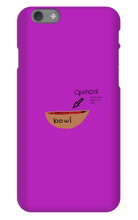 quinoa bowl iPhone case