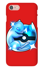 Shiny Mew on Shiny Master Ball Iphone Case