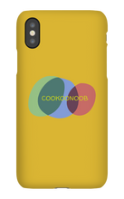 Cookoonoob iPhone Case  (ElizabethCamdenDesign)