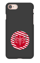 Fae's Xmas iPhone Case Candy Cane Red
