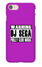 DJ Sega Warning iPhone Case
