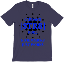 str8 blue on black T-Shirts