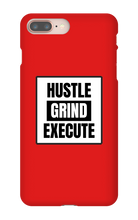 HUSTLE GRIND EXECUTE iPhone Phone Cases