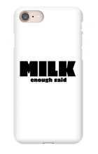 Milk iPhone Phone Cases