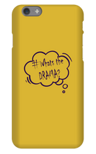 DRAMA iPhone Phone Cases