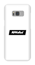 MPNxRed Simple Series (Black) Samsung Phone Cases