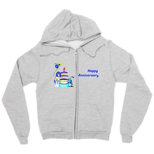 Happy Anniversary Zip-up Hoodie