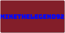 mikethelegend92 XXL Gaming Mousepad