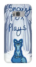 Snowy Fox Plays Samsung cases