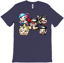 Many Heroez Faces and Champs Shirt