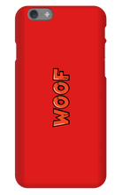 Woof Cracked Up iPhone Case