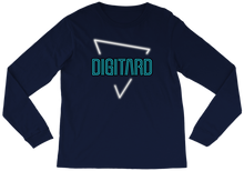 Long Sleeve T - Blue Logo